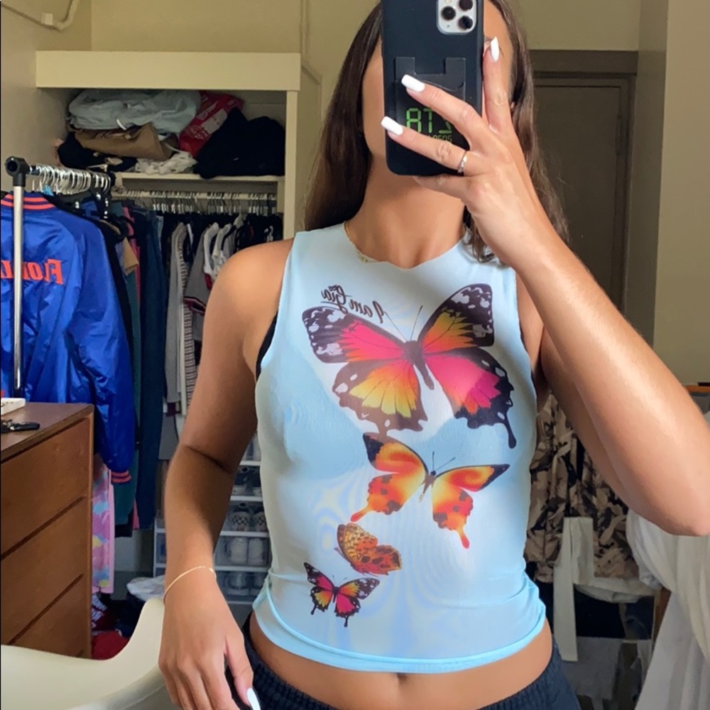 I. AM. GIA. mesh tank